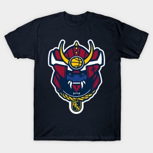 Denver Nuggets Samurai Warrior Mask T-Shirt